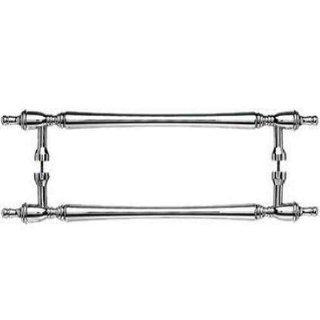 Top Knobs M817-12 PAIR polished chrome door pull