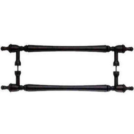 Top Knobs M824-18 PAIR patina rouge door pull