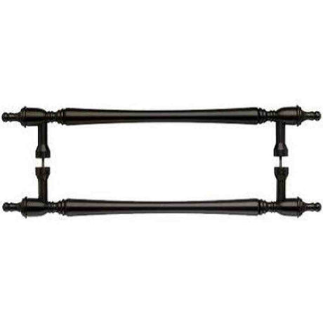 Top Knobs M827-12 PAIR oil rubbed bronze door pull