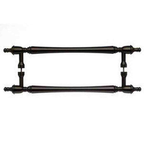 Top Knobs M827-18 PAIR oil rubbed bronze door pull