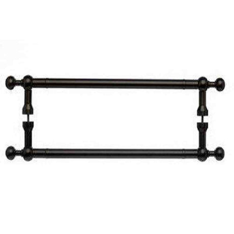 Top Knobs M838-18 PAIR oil rubbed bronze door pull