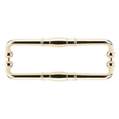 Top Knobs M840-12 polished brass cabinet pull / appliance pull