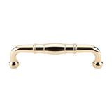 Top Knobs M840-8 PAIR polished brass cabinet pull / appliance pull