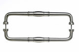 Top Knobs M841-18 PAIR brushed satin nickel door pull
