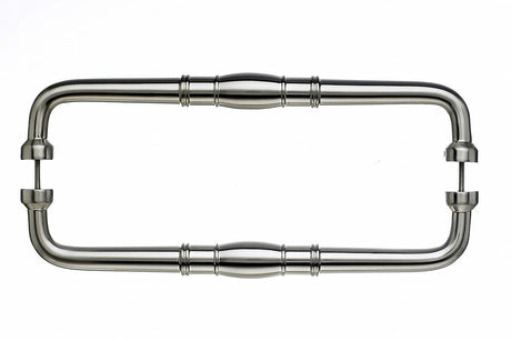 Top Knobs M841-18 PAIR brushed satin nickel door pull