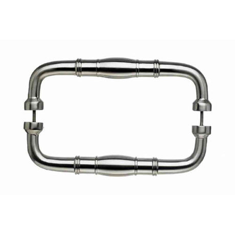 Top Knobs M841-8 PAIR brushed satin nickel cabinet pull / appliance pull