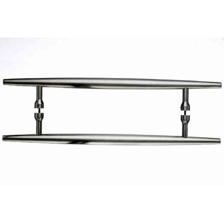 Top Knobs M850-12 PAIR brushed satin nickel door pull