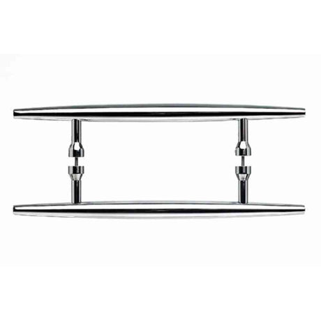 Top Knobs M851-8 PAIR polished chrome door pull
