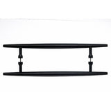 Top Knobs M852-12 PAIR flat black door pull