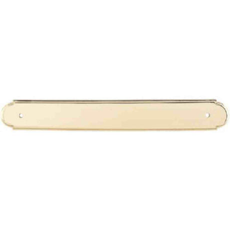 Top Knobs M876 polished brass cabinet backplates