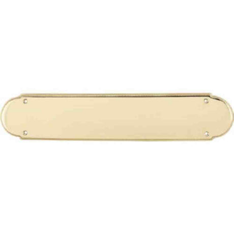 Top Knobs M888 polished brass push plates