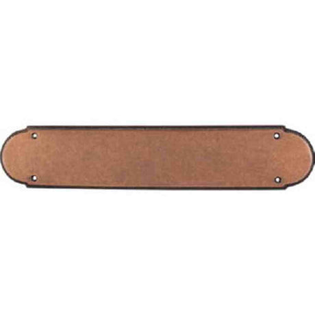 Top Knobs M898 old english copper push plates
