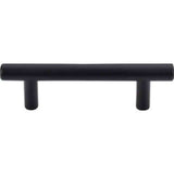 Top Knobs M987 flat black bar cabinet pull