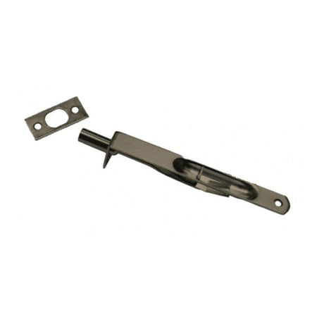 Cal-Royal MB85R-15A satin nickel blackened flush bolt