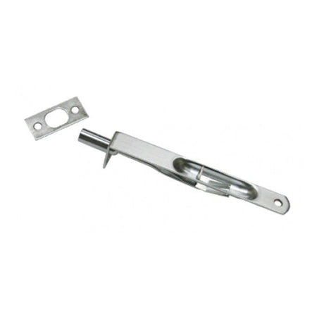 Cal-Royal MB85R-26 bright polished chrome flush bolt