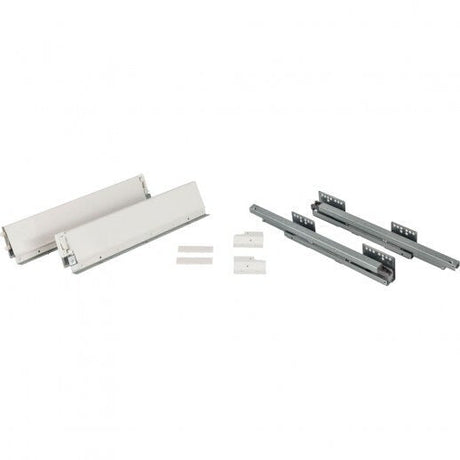 Hardware Resources MDB-086-550 white drawer slide