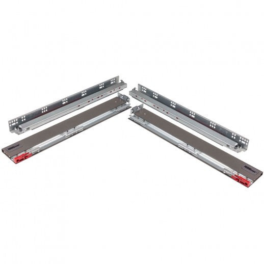 Hardware Resources MDB500-089-21GR grey drawer slide