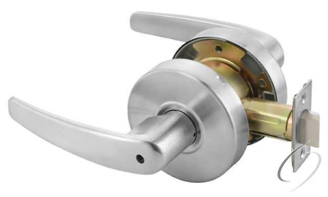 Yale MO4602LN626 satin chrome privacy door lever