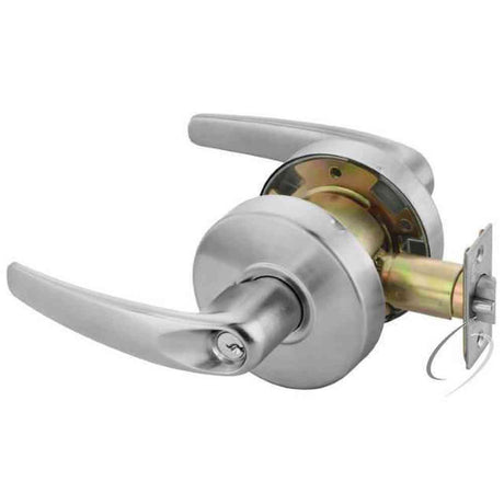 Yale MO4605LN626 satin chrome storeroom door lever