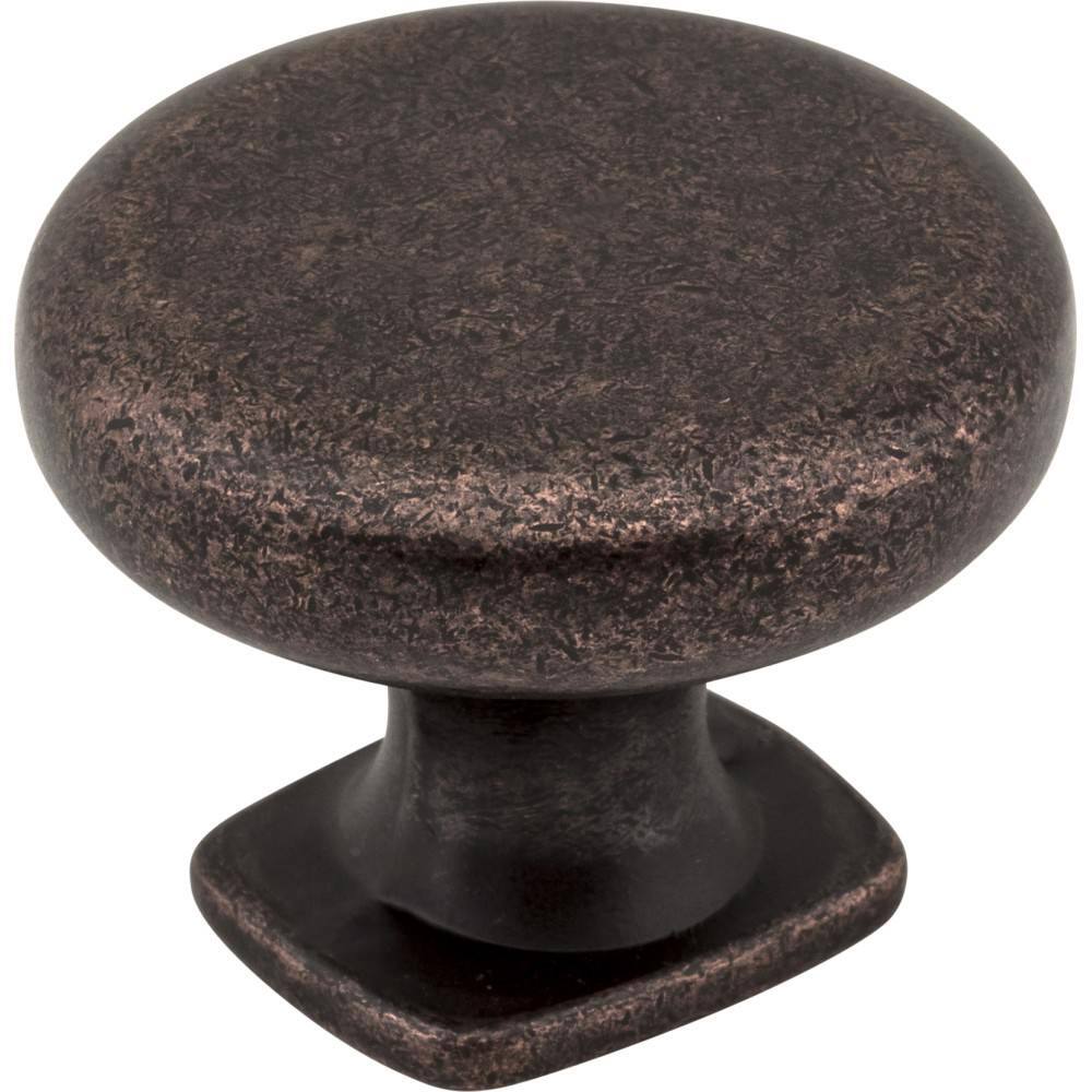 Jeffrey Alexander MO6303DMAC distressed oil rubbed bronze cabinet knob