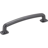 Jeffrey Alexander MO6373-128DACM gun metal cabinet drawer pull