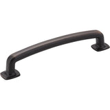 Jeffrey Alexander MO6373-128DBAC brushed oil rubbed bronze cabinet drawer pull