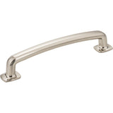 Jeffrey Alexander MO6373-128SN satin nickel cabinet drawer pull