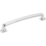 Jeffrey Alexander MO6373-160PC polished chrome cabinet drawer pull
