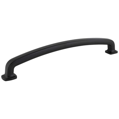 Jeffrey Alexander MO6373-18MB matte black cabinet pull / appliance pull