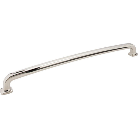 Jeffrey Alexander MO6373-18NI polished nickel cabinet pull / appliance pull