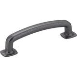 Jeffrey Alexander MO6373DACM gun metal cabinet drawer pull
