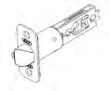 Better Home Products entry latch, additional view