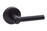 Sure-Loc Modern MR107 FBL flat black keyed entry lever