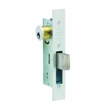 Adams Rite MS1850SN450628 clear anodized aluminum faceplate