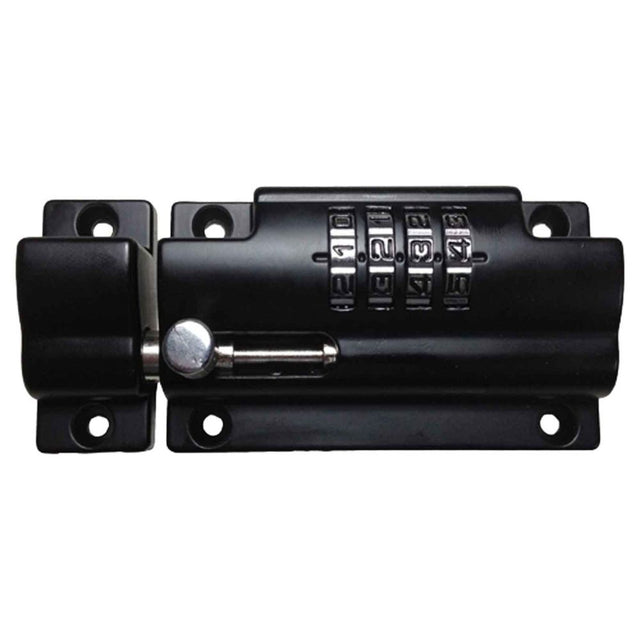 Lockey MS40 black gate hardware