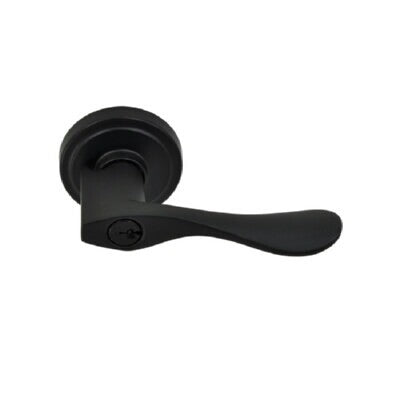Better Home Products N63511DBLT Waterfront Left Hand Keyed Entry Door Lever Dark Bronze