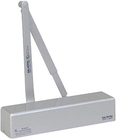 Cal-Royal N900PBF-ALUM aluminum surface mount door closer