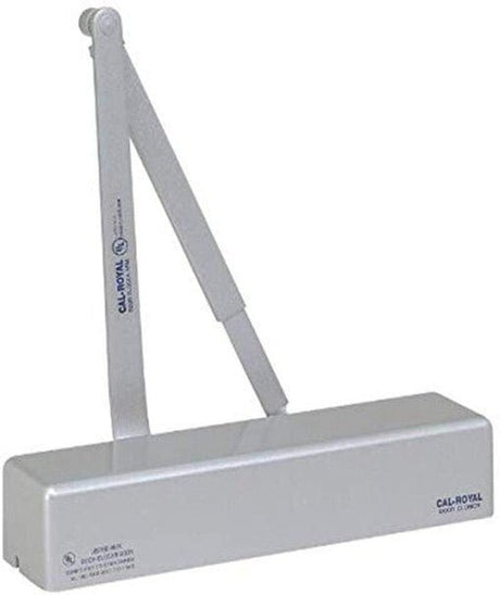 Cal-Royal N900PBFDA-AL aluminum surface mount door closer