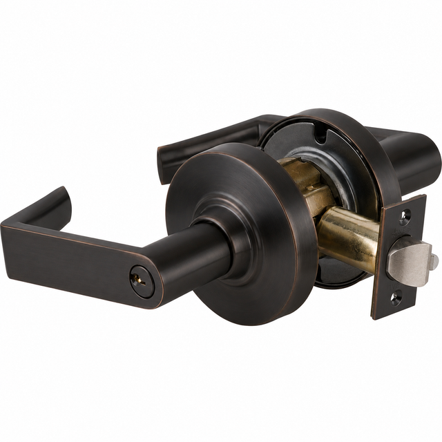 Schlage Commercial ND94LRHO613 oil rubbed bronze classroom door lever