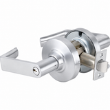 Schlage Commercial ND94LRHO626 satin chrome classroom door lever