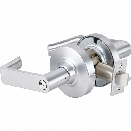 Schlage Commercial ND94LRHO626 satin chrome classroom door lever
