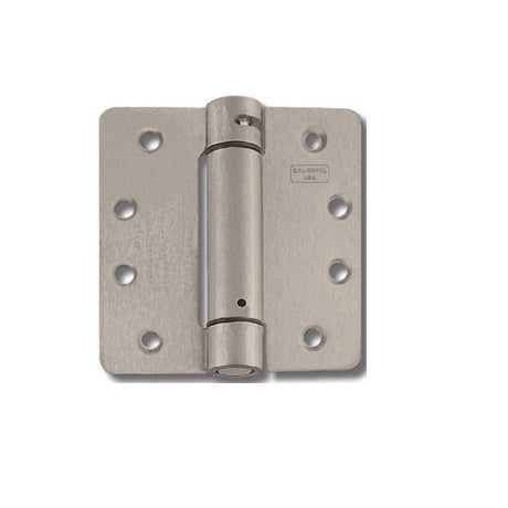 Cal-Royal NEWSH44R-15 spring hinge in satin nickel, additional view