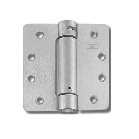 Cal-Royal NEWSH44R-26 bright polished chrome spring hinge