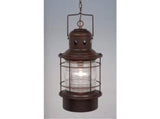Vaxcel OD37006BBZ OD37006 10" Hyannis Steel Outdoor Pendant Burnished Bronze