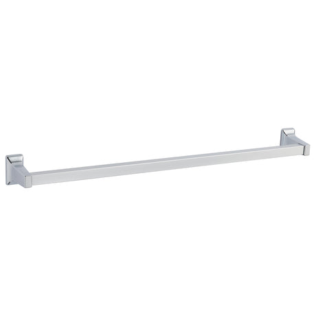 GEO GBA-OL2434 24" x 5/8" Traditional Towel Bar with 1" x 1-3/4" Base - Polished Chrome