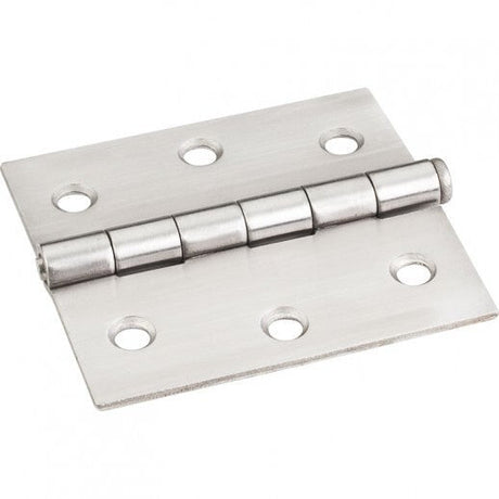 Hardware Resources OL33550SS butt hinge in satin stainless, additional view