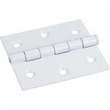 Hardware Resources OL33550WH butt hinge in satin stainless, additional view