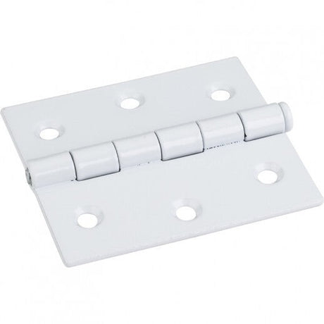 Hardware Resources OL33550WH butt hinge in satin stainless, additional view