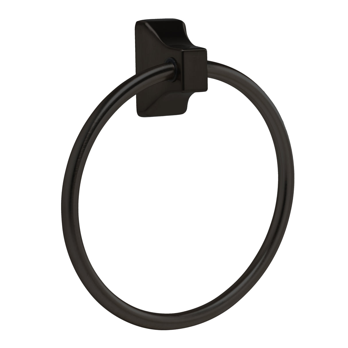 GEO GBA-OLMTR 6" Traditional Metal Towel Ring - Matte Black