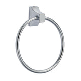 GEO GBA-OLMTR 6" Traditional Metal Towel Ring - Polished Chrome